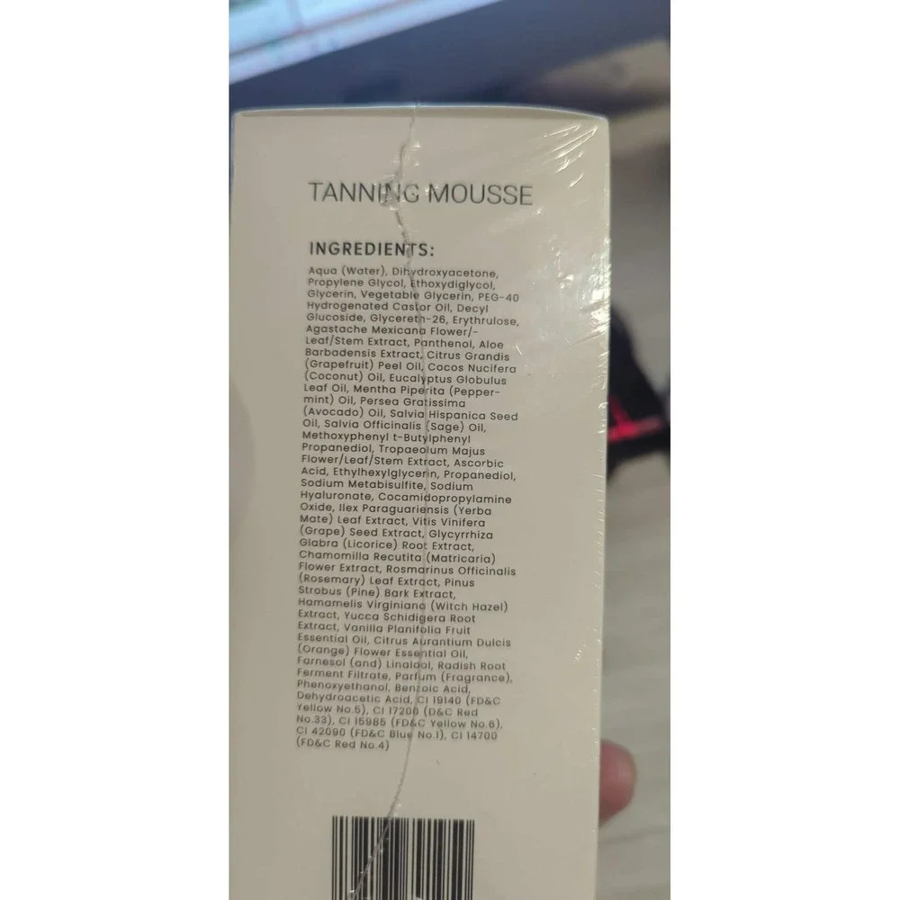Team Tan Self Tanner Tanning Mousse‎ Dark 100ml 3.38oz Vegan Cruelty Free Italy